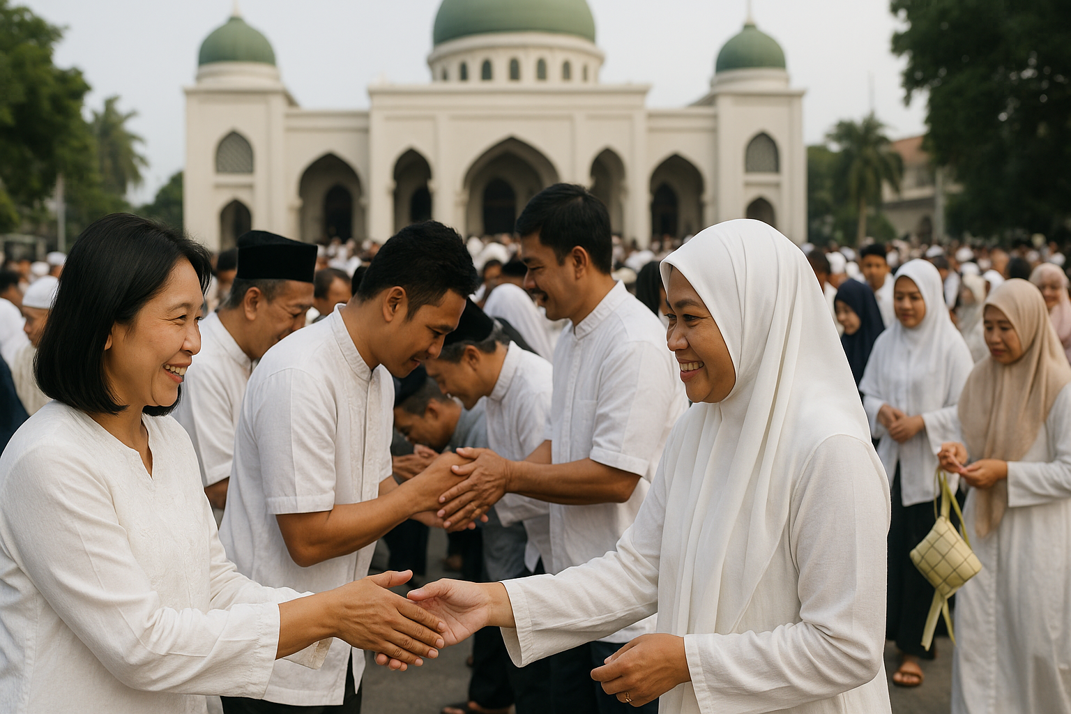 meraih berkah Idul Fitri