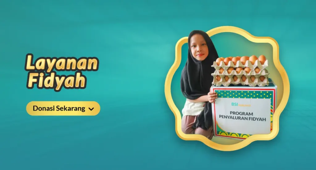 Fidyah BSI Maslahat